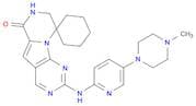 7',8'-Dihydro-2'-[[5-(4-methyl-1-piperazinyl)-2-pyridinyl]amino]spiro[cyclohexane-1,9'(6'H)-pyrazi…