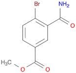 Methyl 4-bromo-3-carbamoylbenzoate