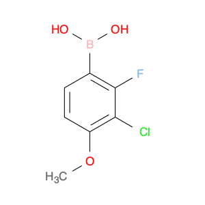 (3-Chloro-2-fluoro-4-methoxyphenyl)boronic acid
