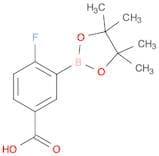 5-Carboxy-2-fluorophenylboronic acid pinacol ester