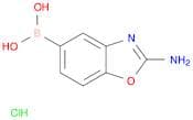 Boronic acid, B-(2-amino-5-benzoxazolyl)-, hydrochloride (1:1)