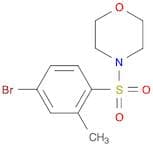 4-[(4-BRomo-2-methylbenzene)sulfonyl]morpholine