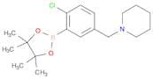 2-Chloro-5-(piperidinomethyl)phenylboronic acid, pinacol ester