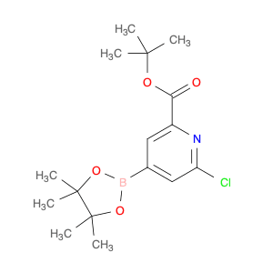 2-(t-Butoxycarbonyl)-6-chloropyridine-4-boronic acid, pinacol ester