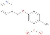[2-Methyl-5-(pyridin-3-ylmethoxy)phenyl]boronic acid