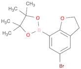 5-Bromobenzofuran-7-boronic acid, pinacol ester