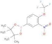 3-nitro-4-(trifluoromethoxy)phenylboronic acid, pinacol ester