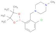3-Chloro-2-(4-methylpiperazinomethyl)phenylboronic acid, pinacol ester
