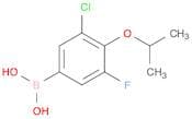 3-Chloro-5-fluoro-4-isopropoxyphenylboronic acid