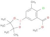 4-Chloro-3-(methoxycarbonyl)-5-methylphenylboronic acid, pinacol ester