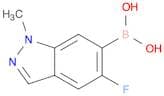 5-Fluoro-1-methyl-1H-indazole-6-boronic acid