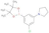 3-Chloro-5-pyrrolidinophenylboronic acid, pinacol ester