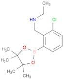3-Chloro-2-(N-ethylaminomethyl)phenylboronic acid, pinacol ester