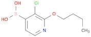 2-Butoxy-3-chloropyridine-4-boronic acid
