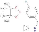 5-(Cyclopropylaminomethyl)-2-fluorophenylboronic acid pinacol ester
