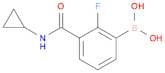 3-(Cyclopropylcarbamoyl)-2-fluorophenylboronic acid