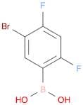 5-Bromo-2,4-difluorophenylboronic acid