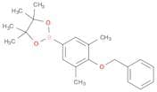 1,​3,​2-​Dioxaborolane, 2-​[3,​5-​dimethyl-​4-​(phenylmethoxy)​phenyl]​-​4,​4,​5,​5-​tetramethyl-