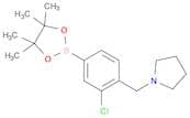 3-Chloro-4-(pyrrolidinomethyl)phenylboronic acid, pinacol ester