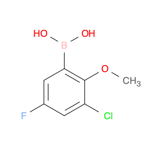 3-Chloro-5-fluoro-2-methoxyphenylboronic acid