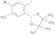 4-Bromo-2-fluoro-5-methylphenylboronic acid, pinacol ester