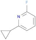 2-Fluoro-6-(cyclopropyl)pyridine