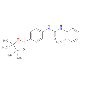 N-(2-Methylphenyl)-N'-[4-(4,4,5,5-tetramethyl-1,3,2-dioxaborolan-2-yl)phenyl]urea