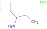 1-Cyclobutylpropan-1-amine hydrochloride