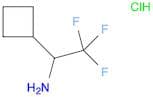 1-Cyclobutyl-2,2,2-trifluoroethan-1-amine hydrochloride