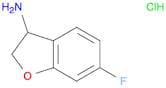 6-Fluoro-2,3-dihydro-1-benzofuran-3-amine hydrochloride