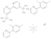 iridium(3+) ion bis(3,5-difluoro-2-(pyridin-2-yl)benzen-1-ide) 4-tert-butyl-2-(4-tert-butylpyridin…