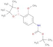 TERT-BUTYL N-[3-METHOXY-4-(TETRAMETHYL-1,3,2-DIOXABOROLAN-2-YL)PHENYL]CARBAMATE