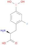 (2S)-2-Amino-3-[4-(dihydroxyboranyl)-2-fluorophenyl]propanoic acid