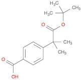 4-[1-(tert-butoxy)-2-methyl-1-oxopropan-2-yl]benzoic acid