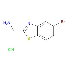 (5-bromo-1,3-benzothiazol-2-yl)methanamine hydrochloride