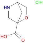 2-Oxa-5-azabicyclo[2.2.1]heptane-1-carboxylic acid hydrochloride