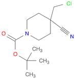 TERT-BUTYL 4-(CHLOROMETHYL)-4-CYANOPIPERIDINE-1-CARBOXYLATE