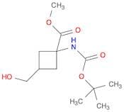 METHYL 1-([(TERT-BUTOXY)CARBONYL]AMINO)-3-(HYDROXYMETHYL)CYCLOBUTANE-1-CA+, Mixture of diastereome…