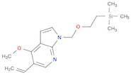 5-ethenyl-4-methoxy-1-{[2-(trimethylsilyl)ethoxy]methyl}-1H-pyrrolo[2,3-b]pyridine