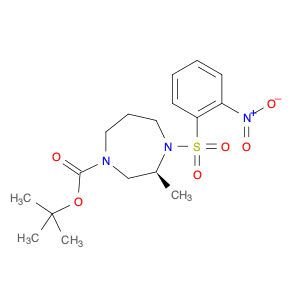 (S)-tert-Butyl 3-methyl-4-((2-nitrophenyl)sulfonyl)-1,4-diazepane-1-carboxylate