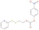 4-Nitrophenyl 2-(pyridin-2-yldisulfanyl)ethyl carbonate
