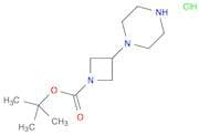 tert-Butyl 3-(piperazin-1-yl)azetidine-1-carboxylate dihydrochloride