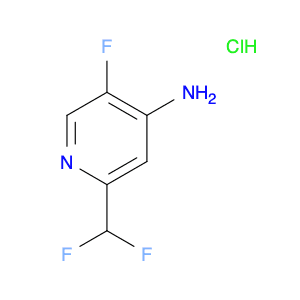 2-(Difluoromethyl)-5-fluoropyridin-4-amine hydrochloride