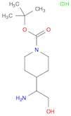 tert-Butyl 4-(1-amino-2-hydroxyethyl)piperidine-1-carboxylate hydrochloride