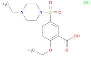 2-Ethoxy-5-((4-ethylpiperazin-1-yl)sulfonyl)benzoic acid hydrochloride