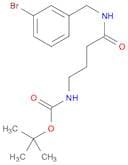 tert-Butyl (4-((3-bromobenzyl)amino)-4-oxobutyl)carbamate