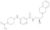 6-[(1-acetylpiperidin-4-yl)amino]-N-[(2S)-2-hydroxy-3-(1,2,3,4-tetrahydroisoquinolin-2-yl)propyl]p…