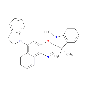 6'-(Indolin-1-yl)-1,3,3-trimethylspiro[indoline-2,3'-naphtho[2,1-b][1,4]oxazine]