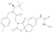 (1R)-N-[(4-Fluorophenyl)methyl]-2,3-dihydro-5-[[(methylamino)carbonyl]amino]-2',4'-dioxo-N-[(1S)-2…