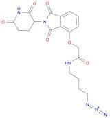 N-(4-Azidobutyl)-2-[[2-(2,6-dioxo-3-piperidinyl)-2,3-dihydro-1,3-dioxo-1H-isoindol-4-yl]oxy]acetam…